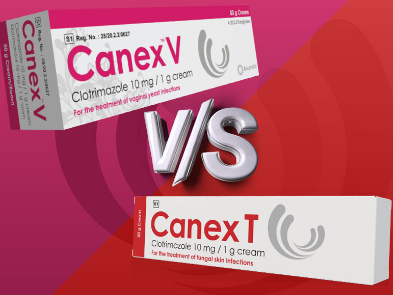 difference between canex v and canex t